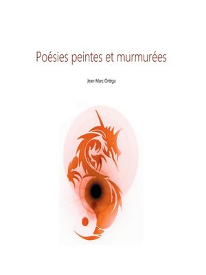 cover image of Poésies peintes et murmurées